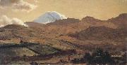 Frederic E.Church Mount Chimborazo,Ecuador oil painting artist